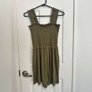 Olive Green Romper